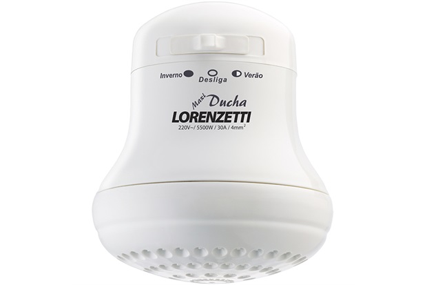 Chuveiro Elétrico 5500w 220v Maxi Ducha Ultra Branco